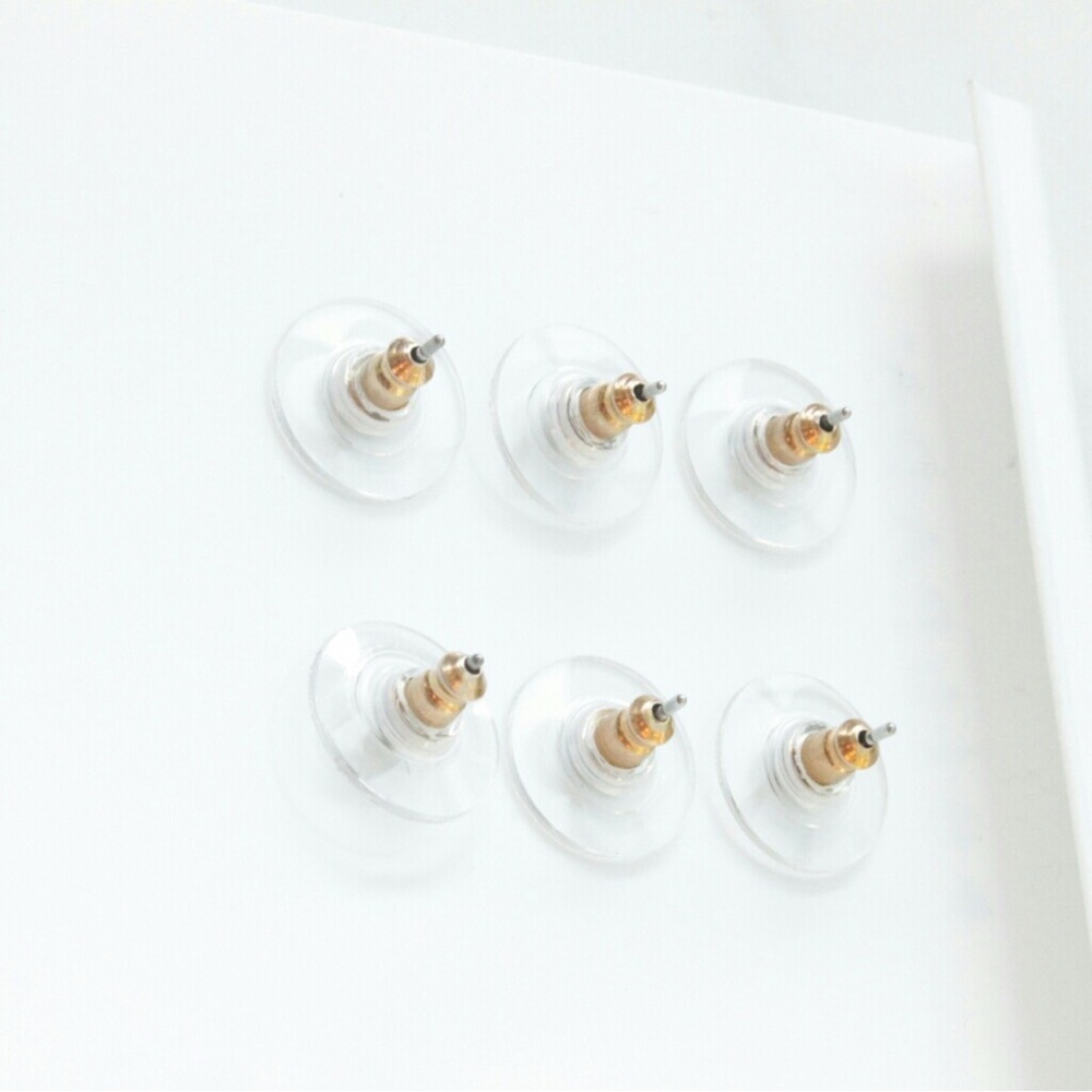 Silpada Color Riot Post Earrings Swarovski Crystal Brass NWT - Picture 3 of 10